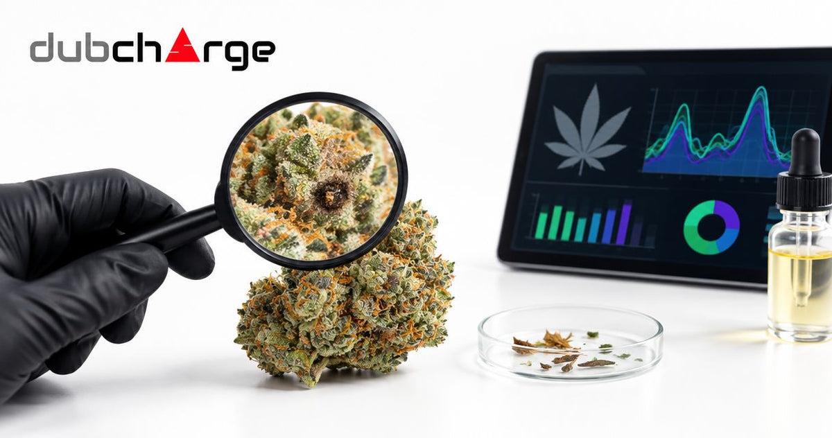 Can you identify cannabis contamination by sight or smell?