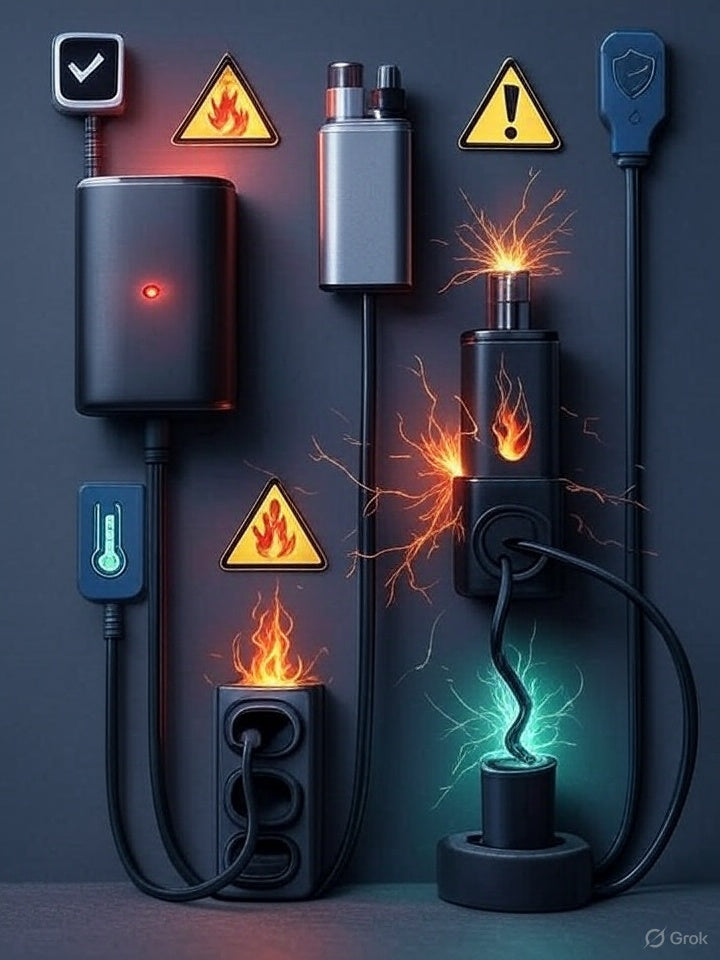 Fire Hazards Linked to Chargers
