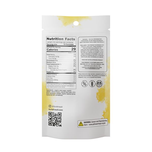 Flurish Los Angeles THCa | THCp | D9 | D8 Gummies 5000mg