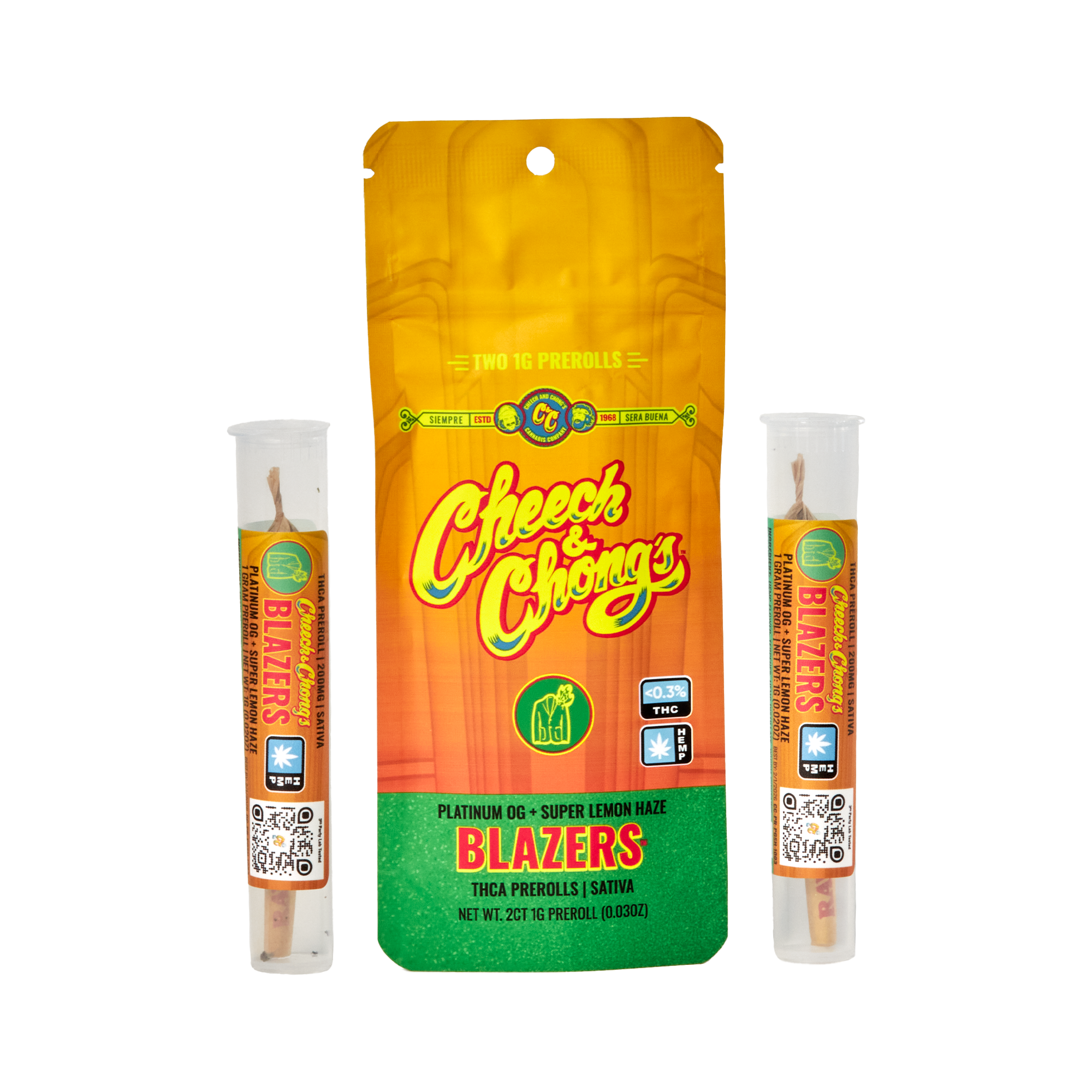 Cheech and Chongs Blazers Prerolls | 2G