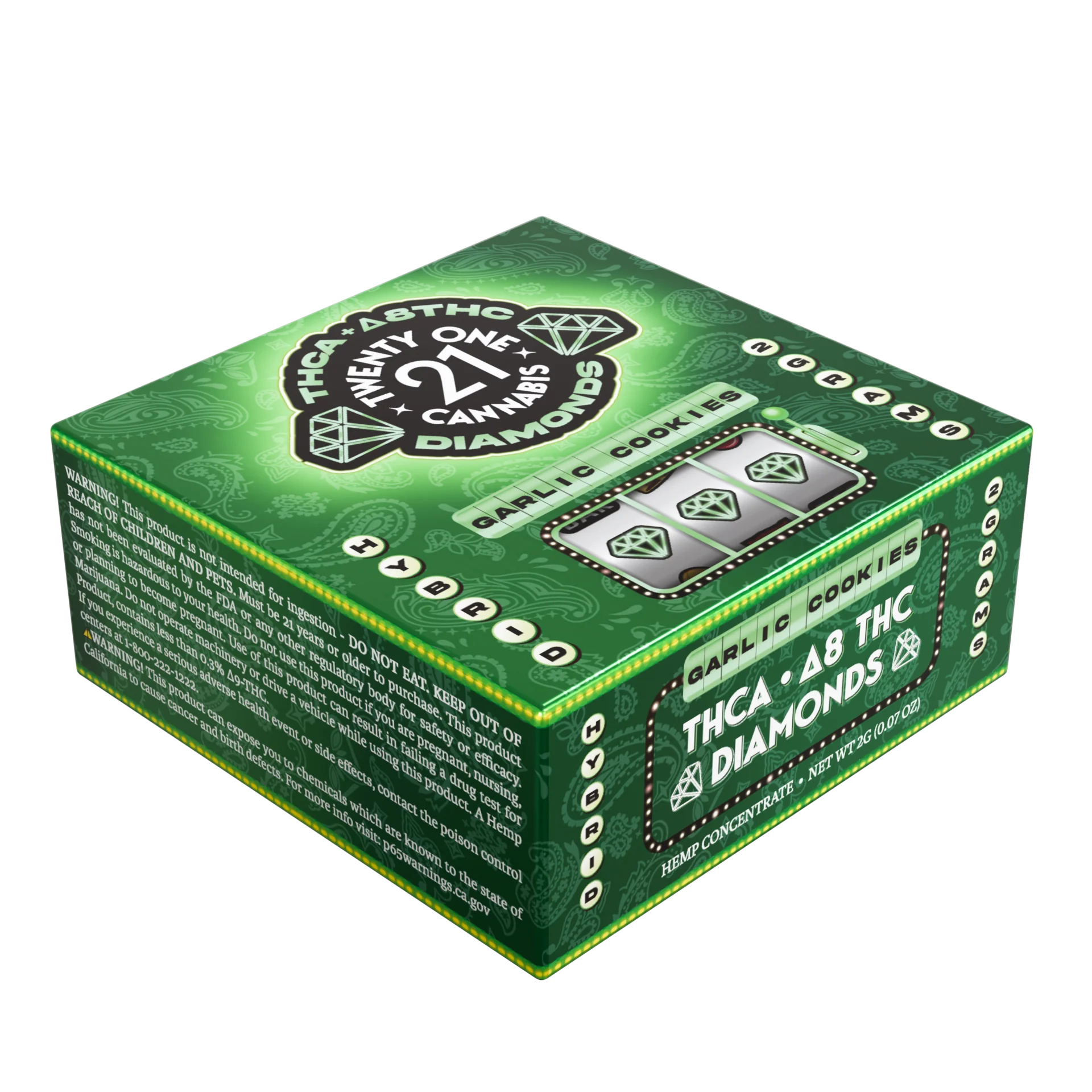 Twenty One THC-A 2g Wax