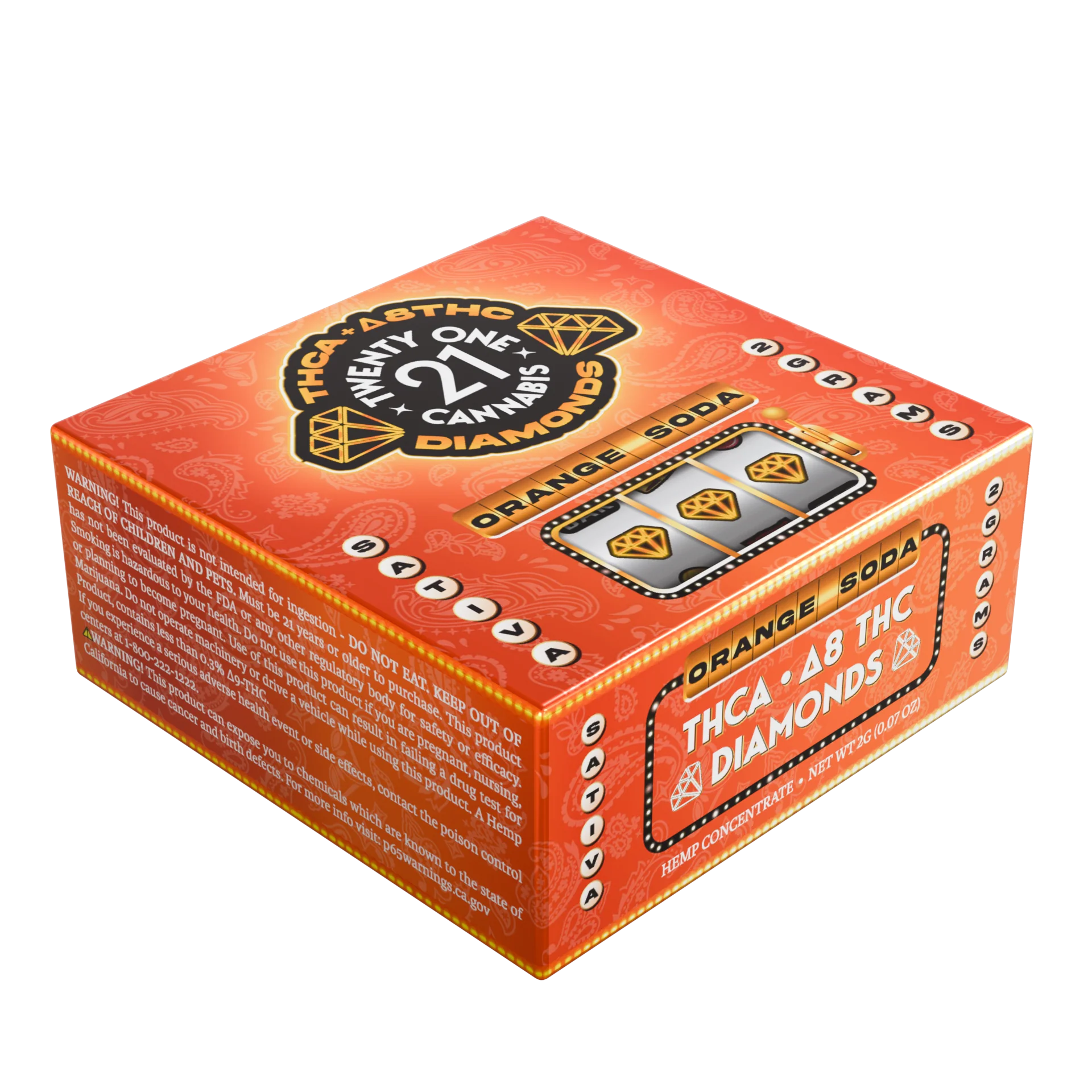 Twenty One THC-A 2g Wax