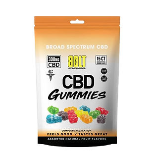 BOLT CBD Gummy Bag