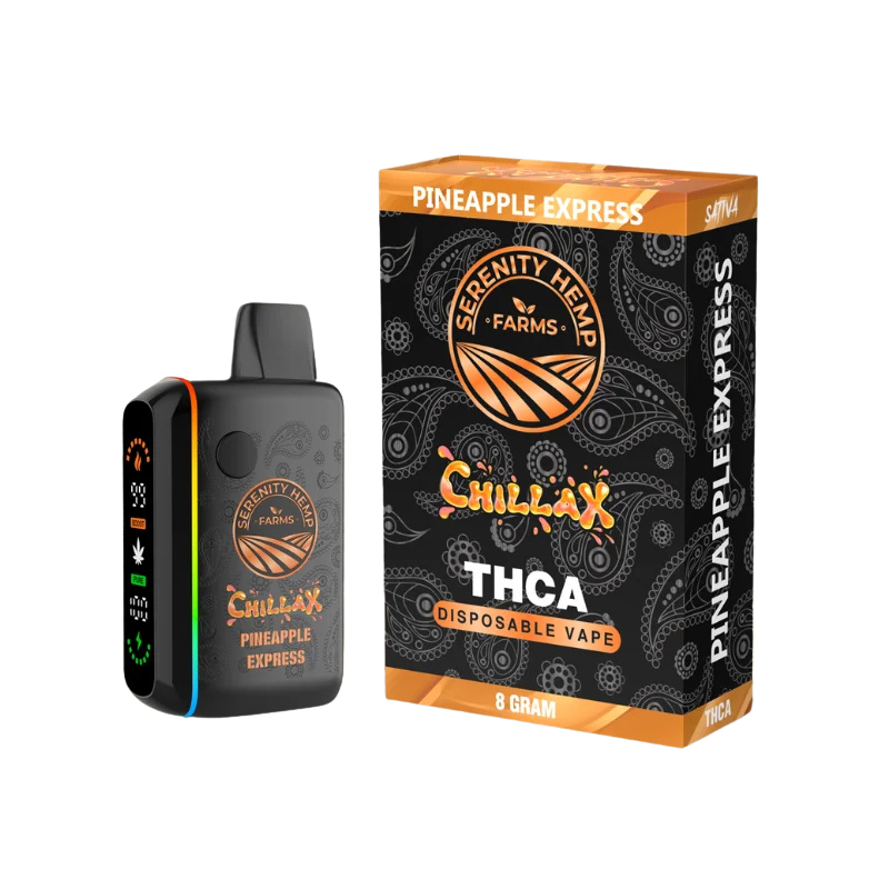 Serenity Hemp Farms Chillax THCa Disposable Vape 8g