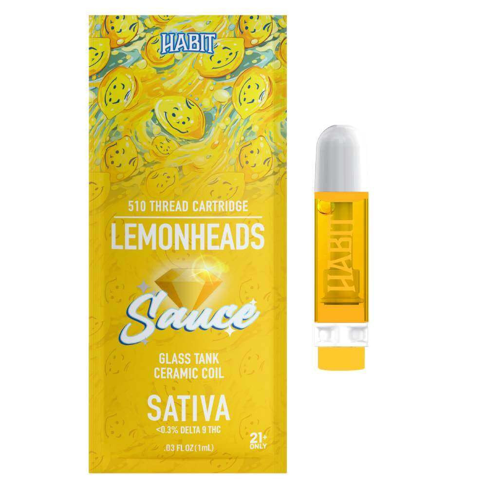HABIT Lemonheads THCa Sauce Vape Cartridge | Sativa