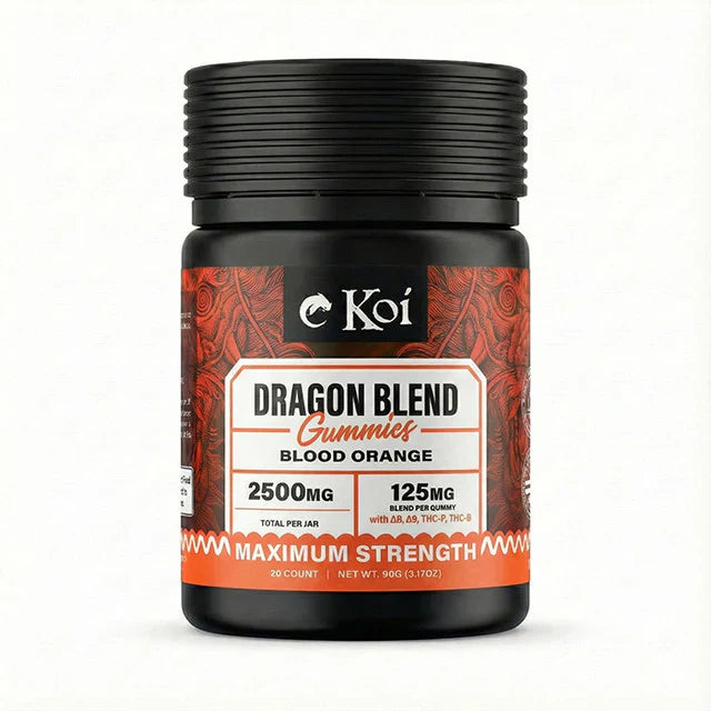Koi Dragon Blend Gummies 2500mg