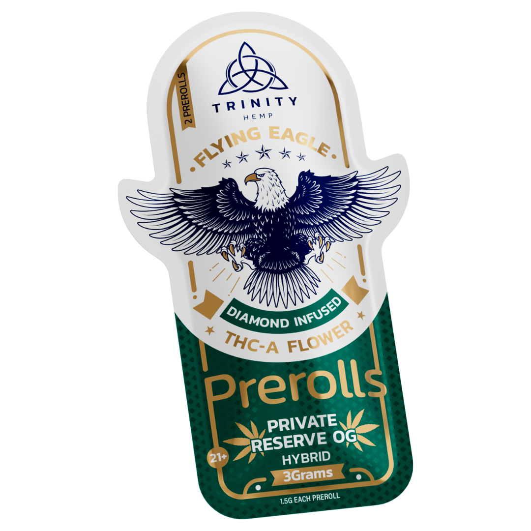 Trinity Diamond Infused Pre Roll 3g