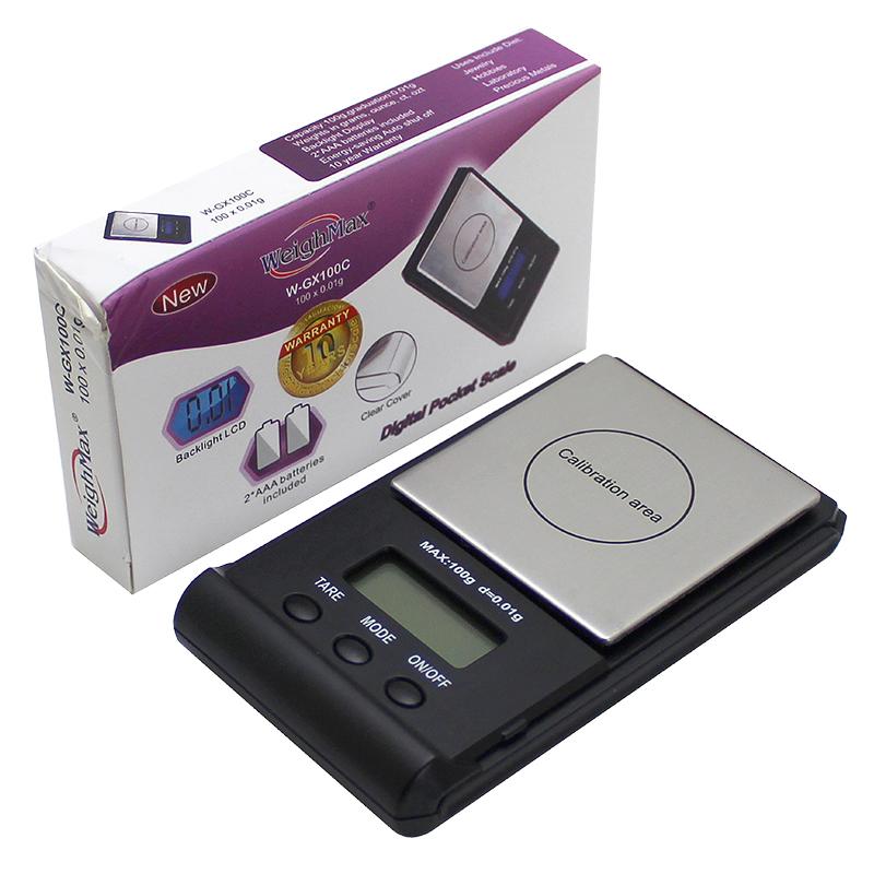 WeighMax GX Digital Pocket Scale 100g x 0.01g