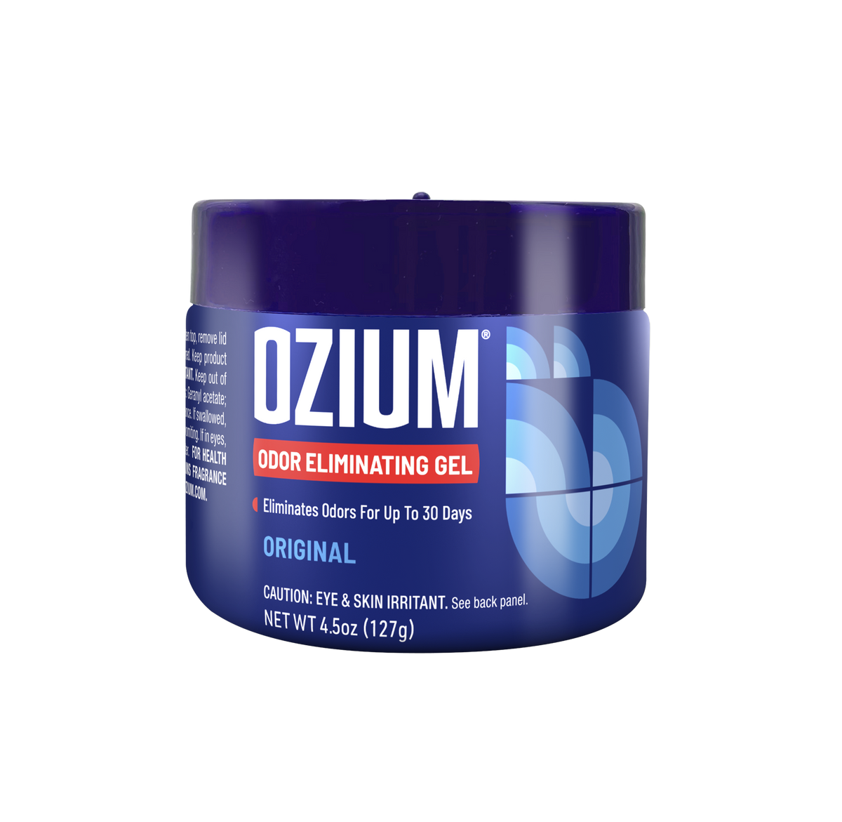 Ozium Odor Eliminating Gel 4.5 oz Original