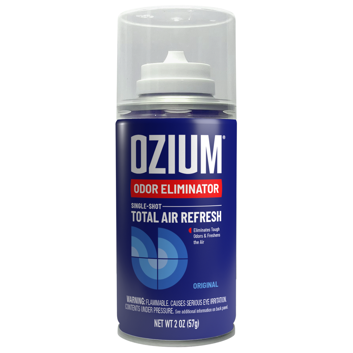 Ozium Single Shot Total Air Refresh 2 oz Odor Eliminator Fogger Original