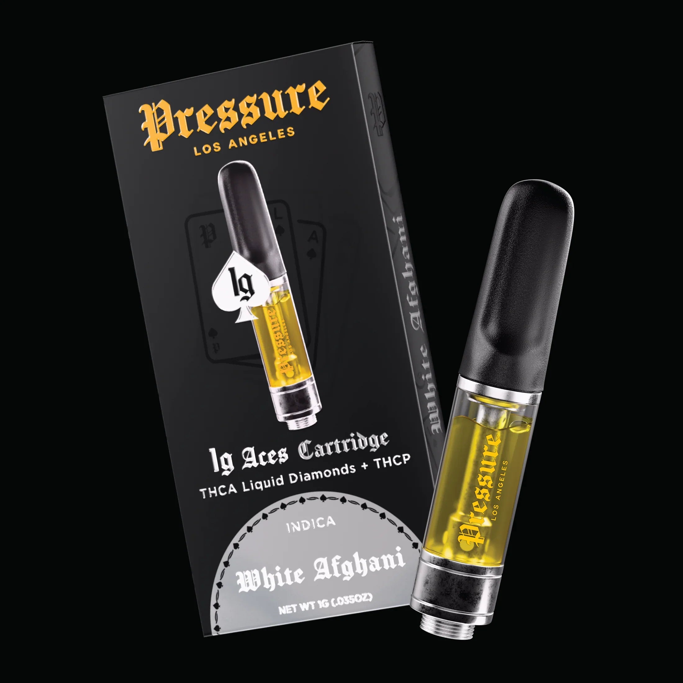 Pressure LA Aces THC-A Liquid Diamonds – 1G Cartridge