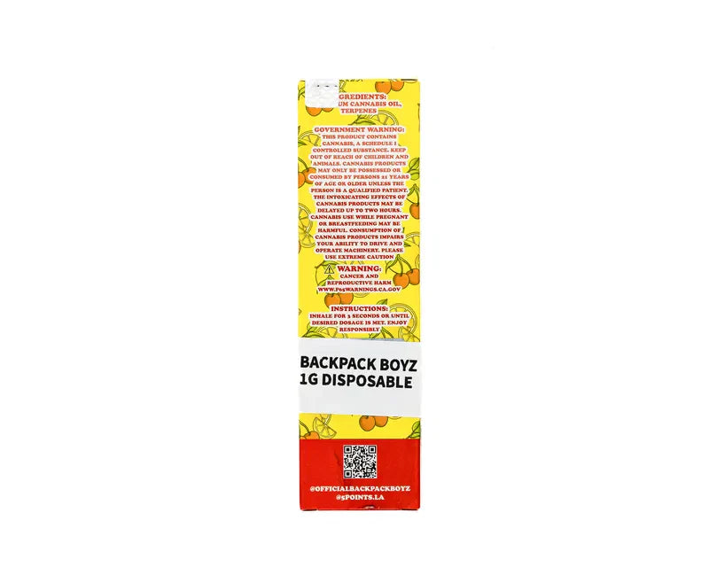Backpack Boyz 1g THC-A