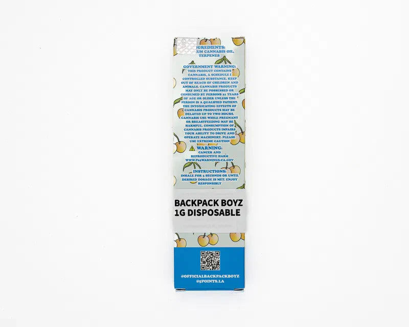 Backpack Boyz 1g THC-A