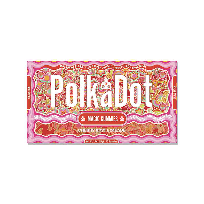 Polk A Dot Mushroom Gummies 10000mg