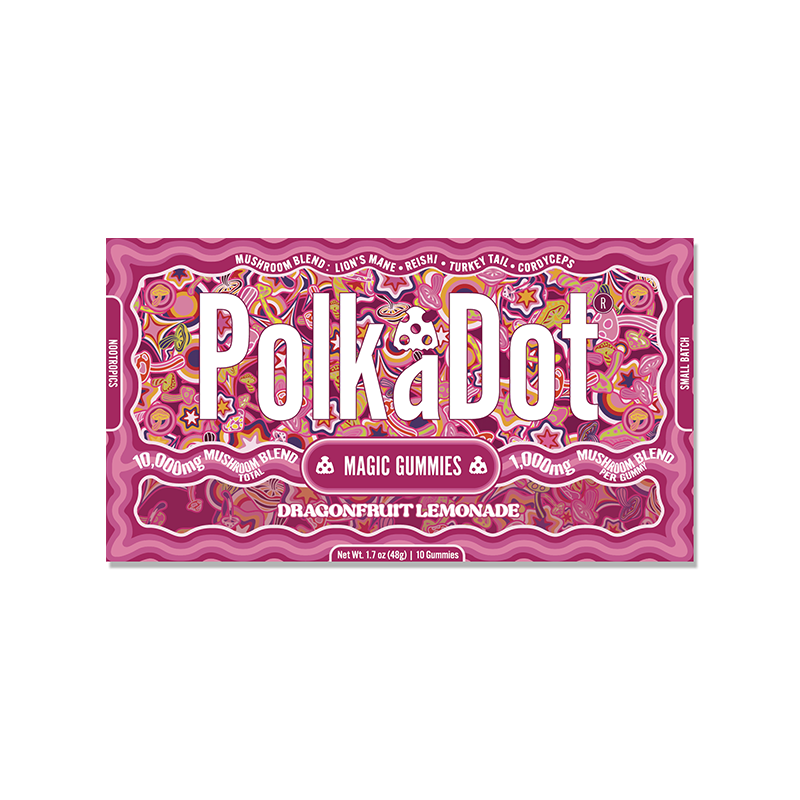 Polk A Dot Mushroom Gummies 10000mg