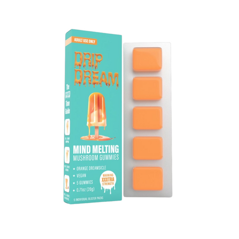 Drip Dream Mind Melting Mushroom Gummies 5ct