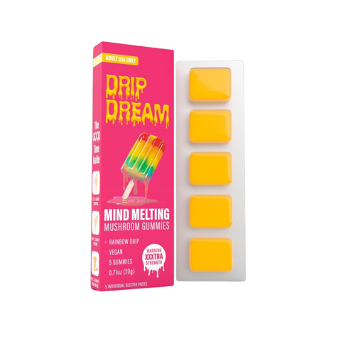 Drip Dream Mind Melting Mushroom Gummies 5ct