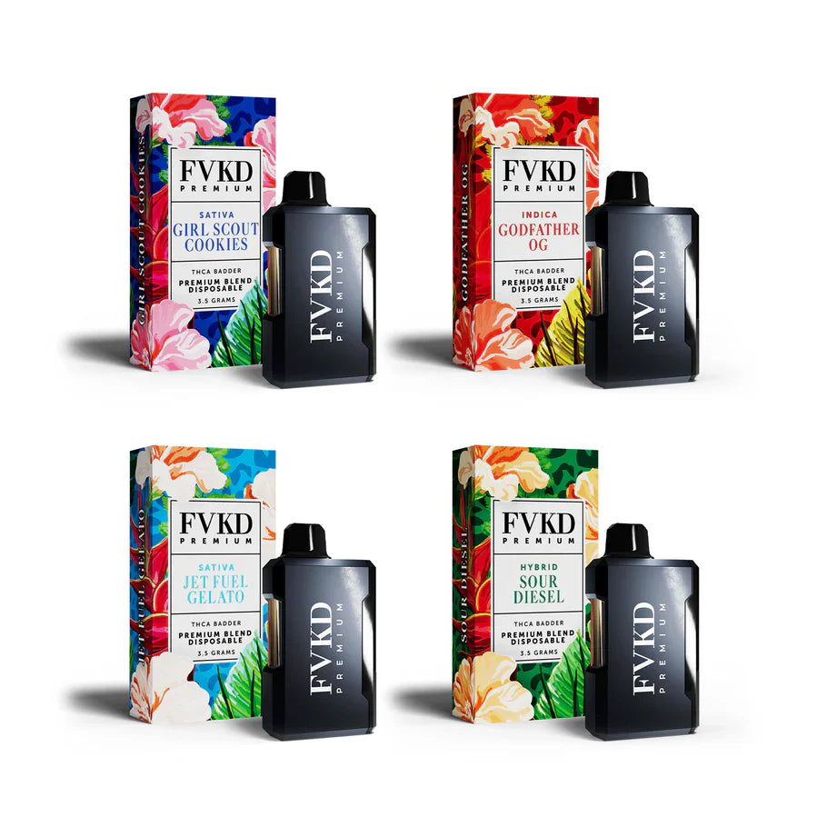FVKD Premium THCA Badder Disposable 3.5G