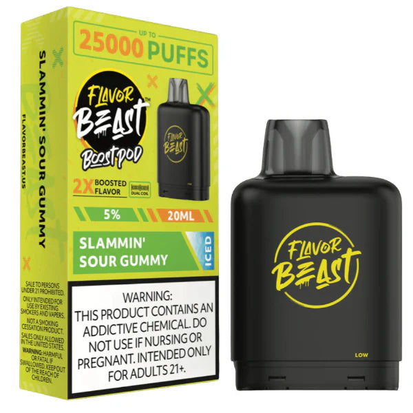 Flavor Beast Boost Pods 25k Puffs (Battery not Included)
