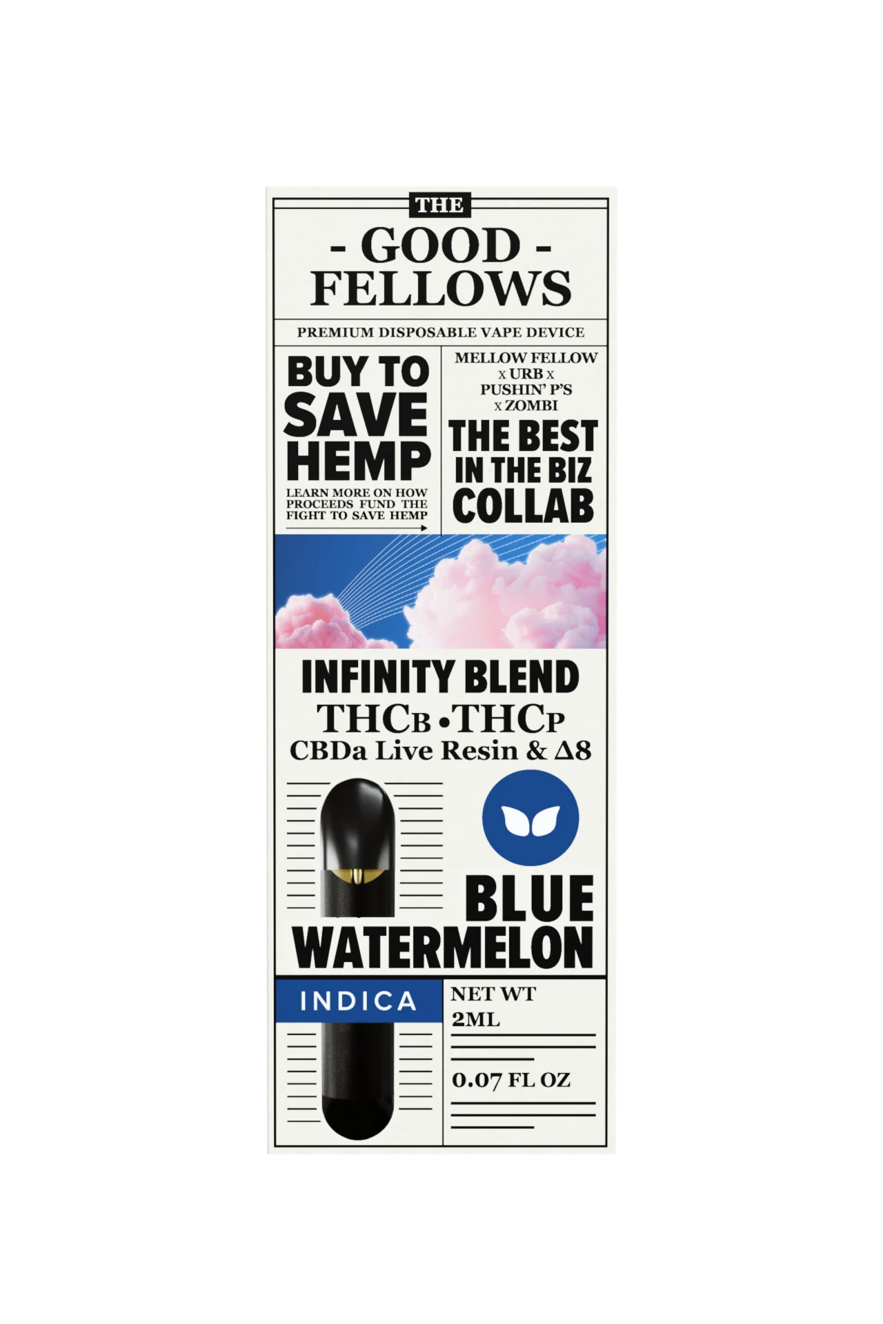 Good Fellows Disposable Vape | 2g