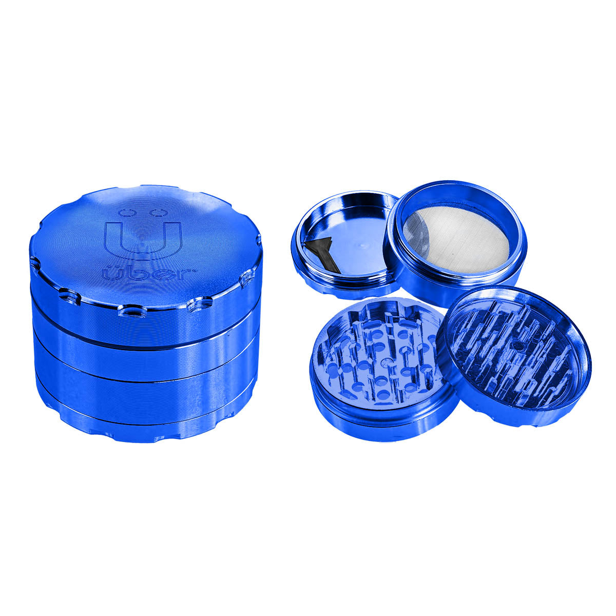 Uber Grinder 4 pc CNC 40mm 1.5" 10PC/BX