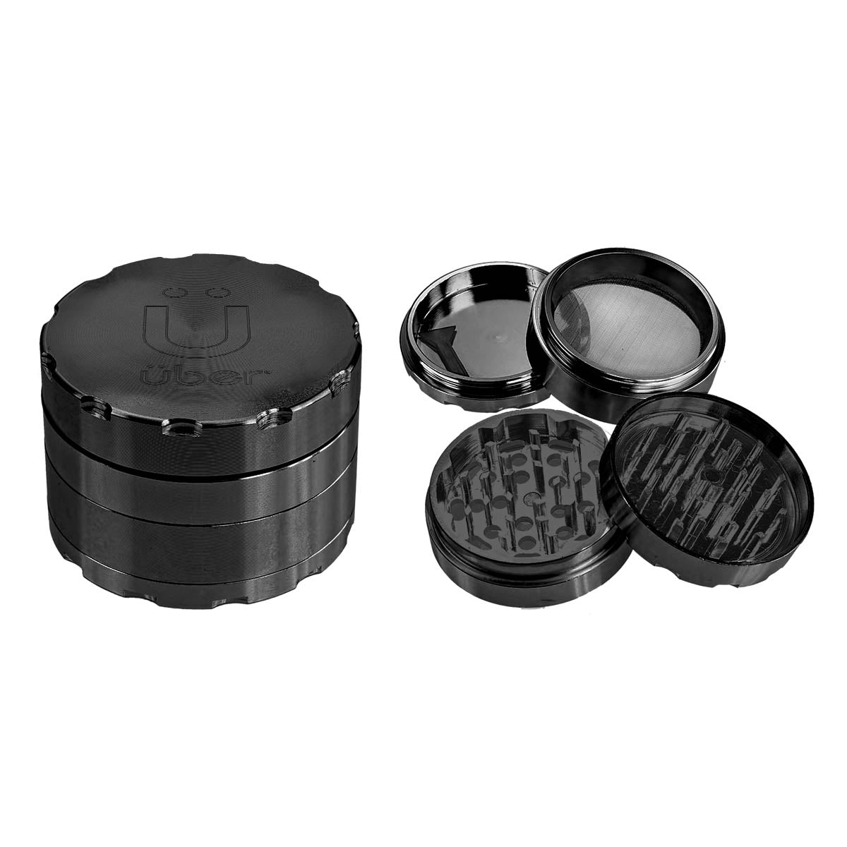 Uber Grinder 4 pc CNC 40mm 1.5" 10PC/BX