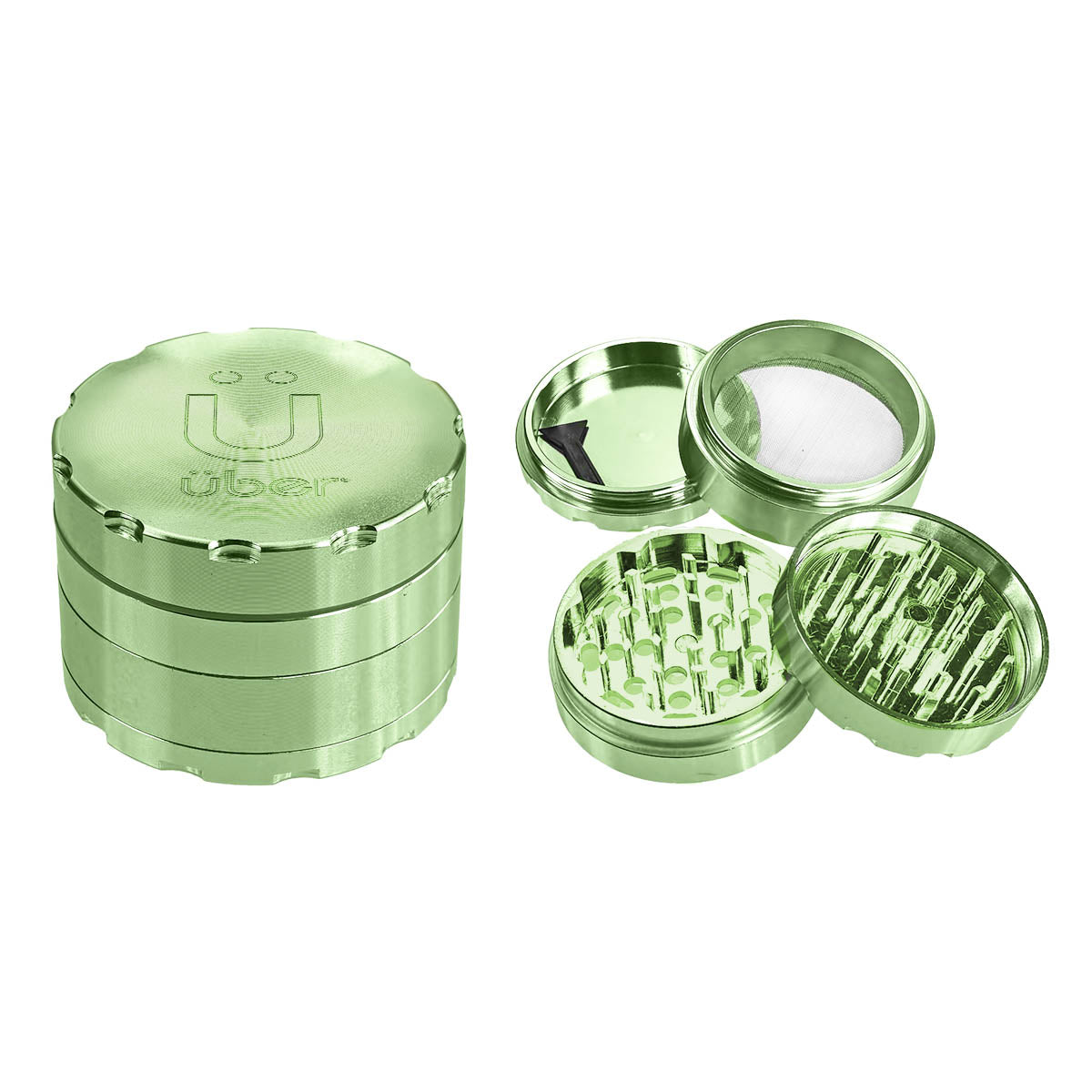 Uber Grinder 4 pc CNC 40mm 1.5" 10PC/BX