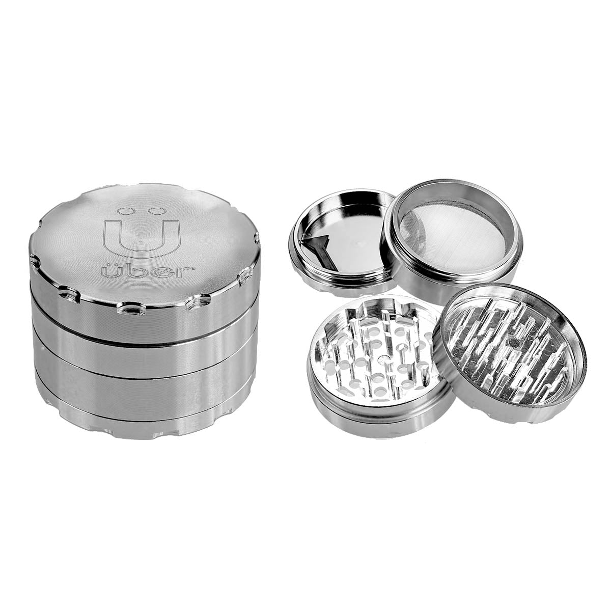 Uber Grinder 4 pc CNC 40mm 1.5" 10PC/BX