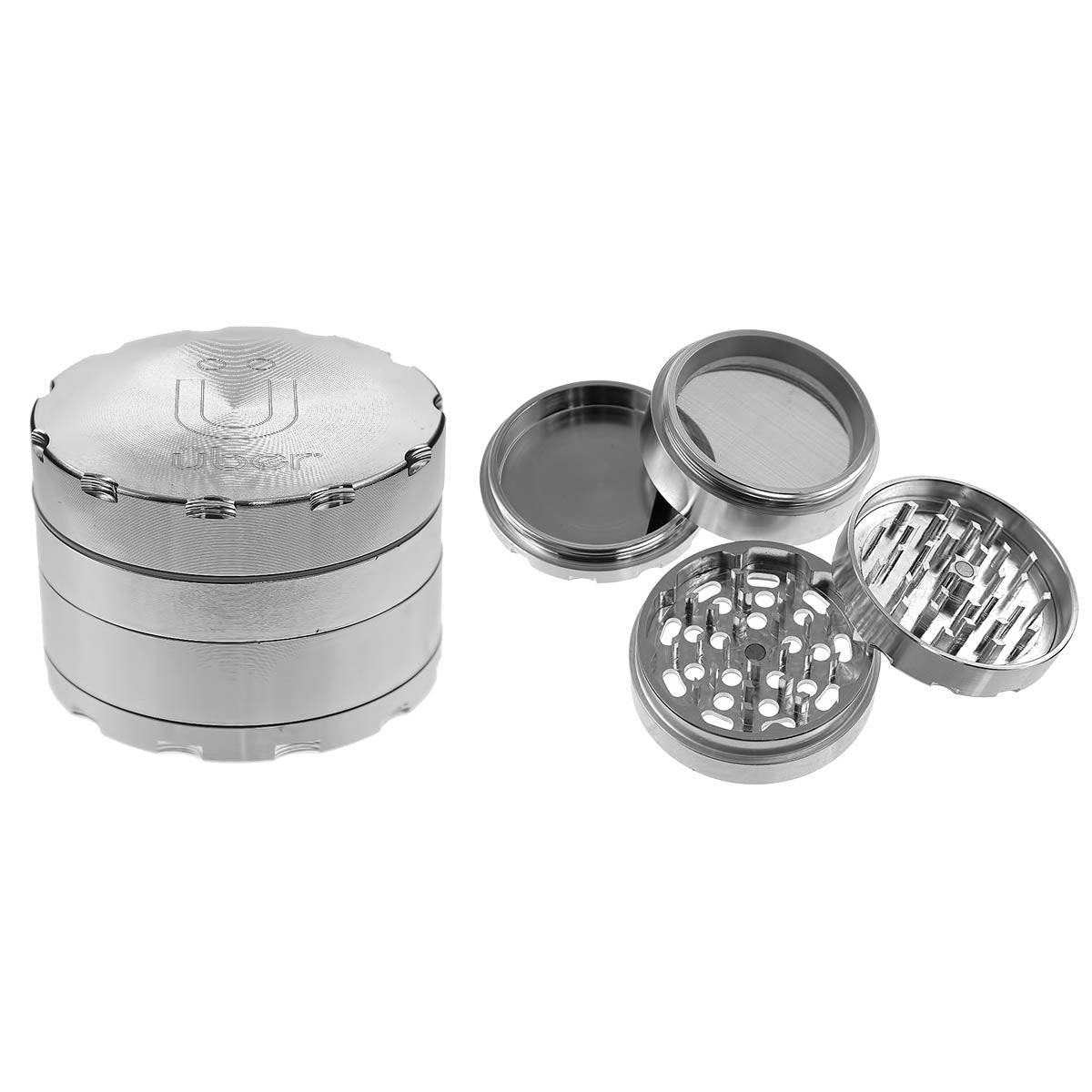 Uber Grinder 4 pc CNC 62mm 2.5" 10PC/BX