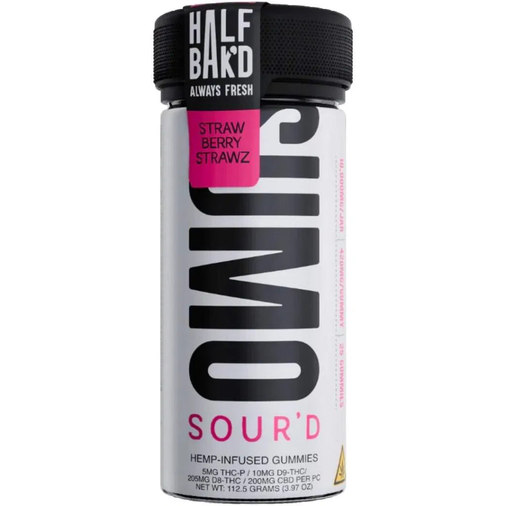 Half Bak’d Sumo Sour’d Gummies 10000mg 25pc