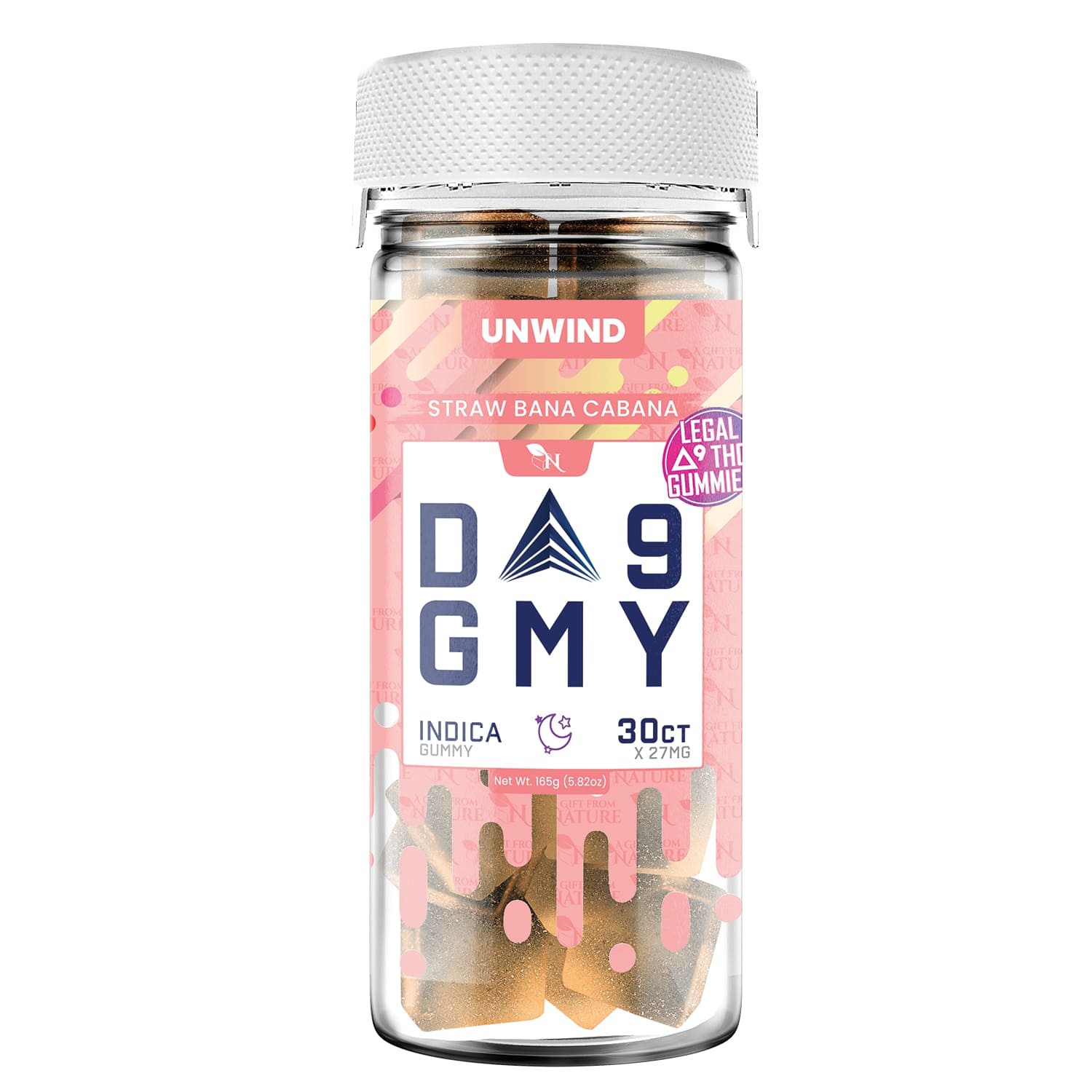 AGFN Delta 9 THC Gummies 810mg 30ct