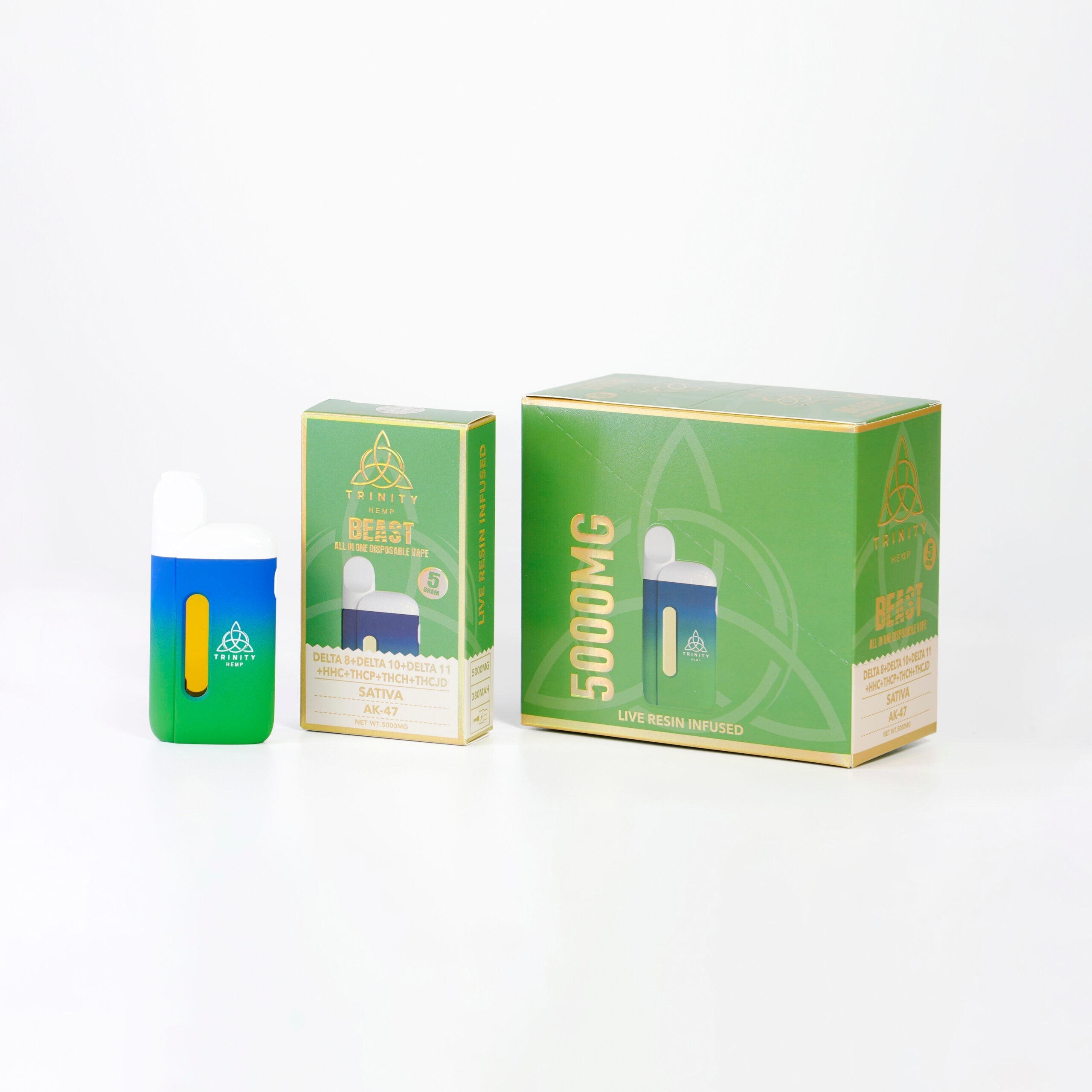 Trinity Hemp Beast Knockout 5g Disposable