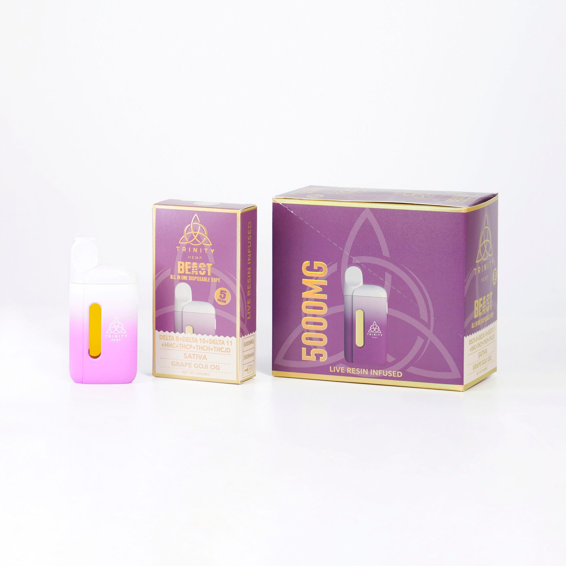 Trinity Hemp Beast Knockout 5g Disposable