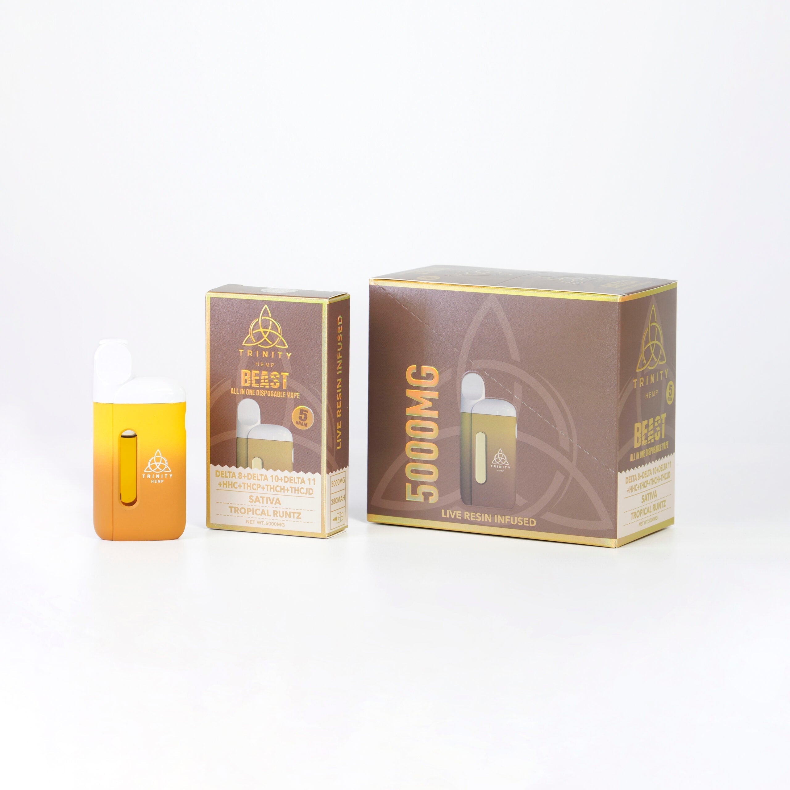 Trinity Hemp Beast Knockout 5g Disposable