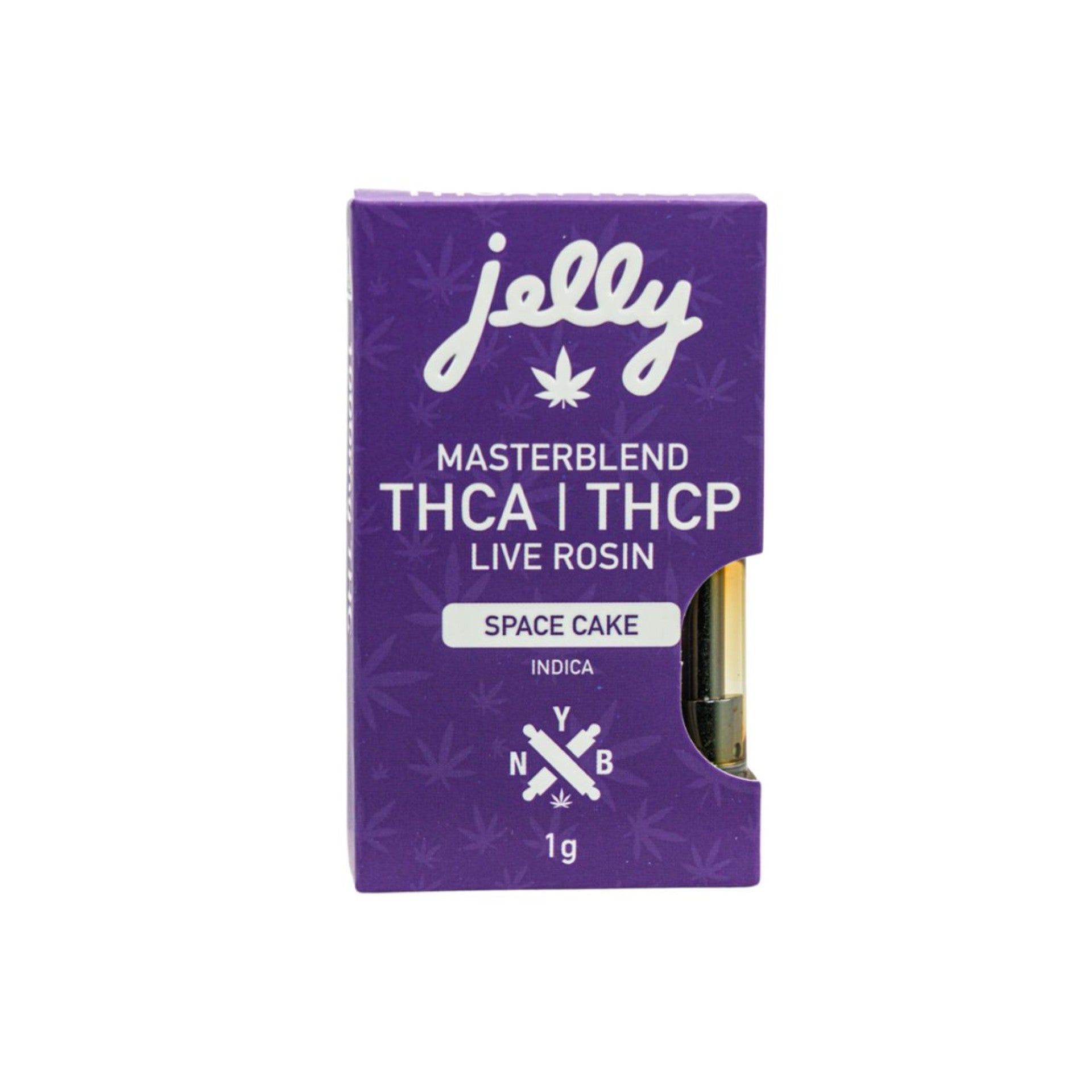 NYB Labs Jelly Masterblend THCA + THCP Live Rosin 1G Cart