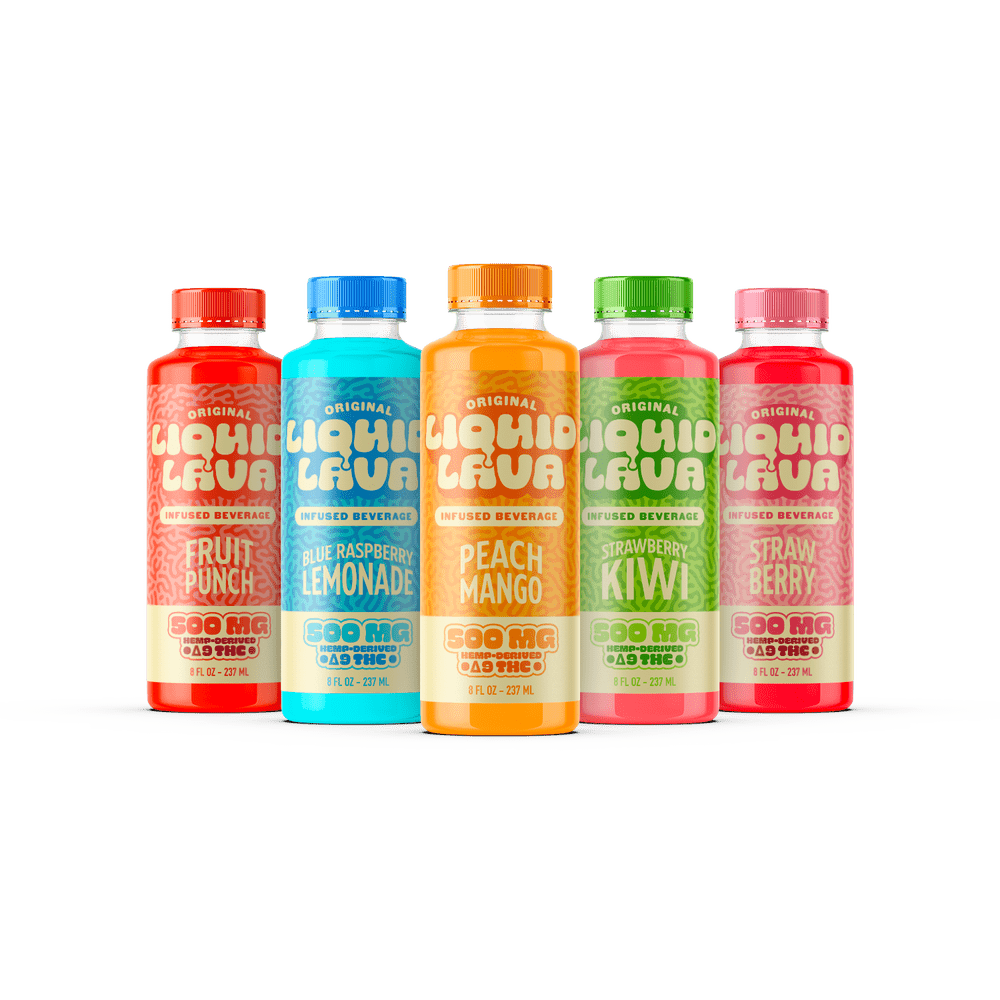 LIQUID LAVA INFUSED BEVERAGE : 500mg D9