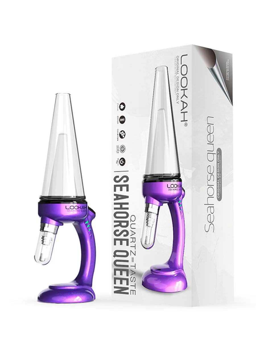 LOOKAH Seahorse Queen Electric Nectar Collector Bubbler
