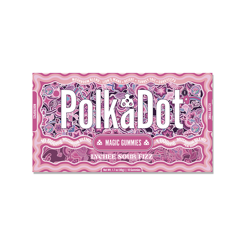 Polk A Dot Mushroom Gummies 10000mg