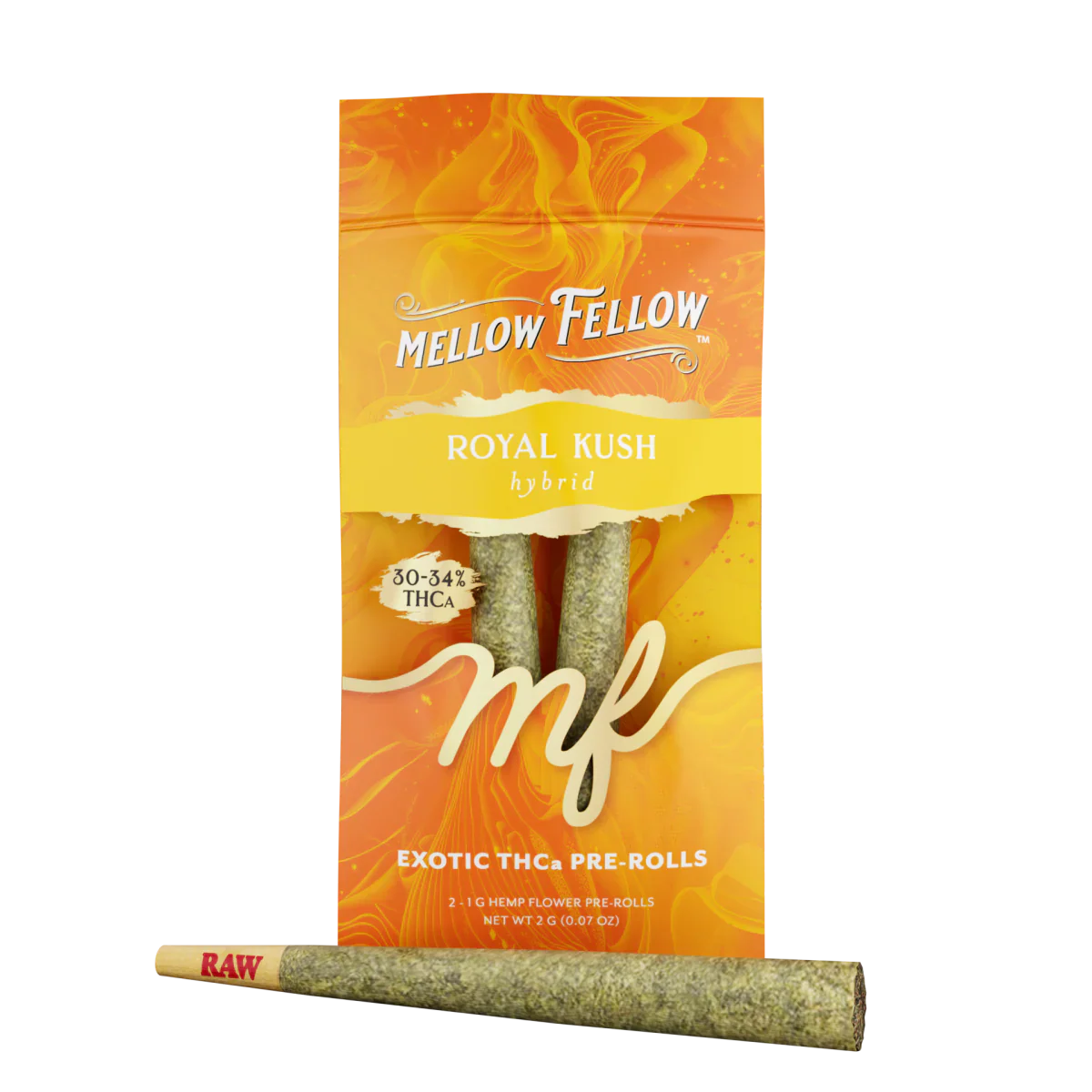 Mellow Fellow THCA Pre Roll 2ct 4g