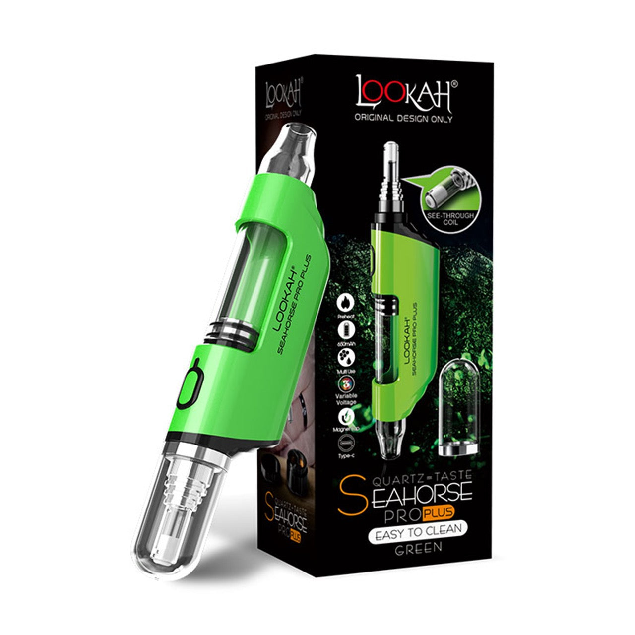Lookah Seahorse Nectar Collector - Portable and Efficient Dabbing Tool for Concentrate