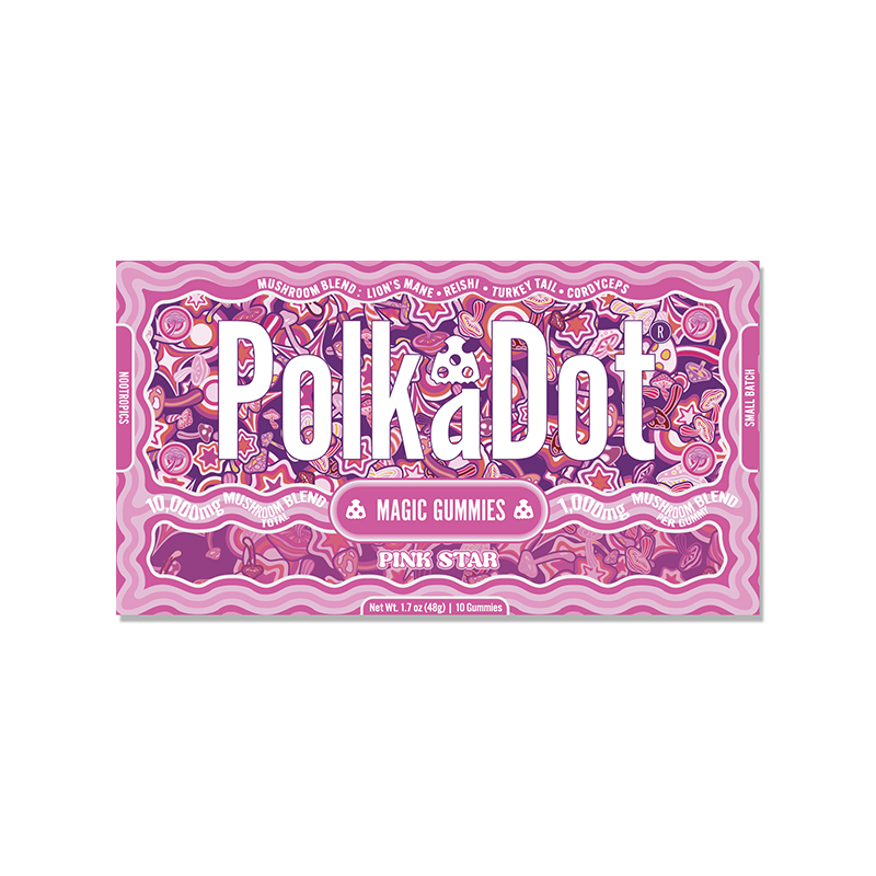 Polk A Dot Mushroom Gummies 10000mg
