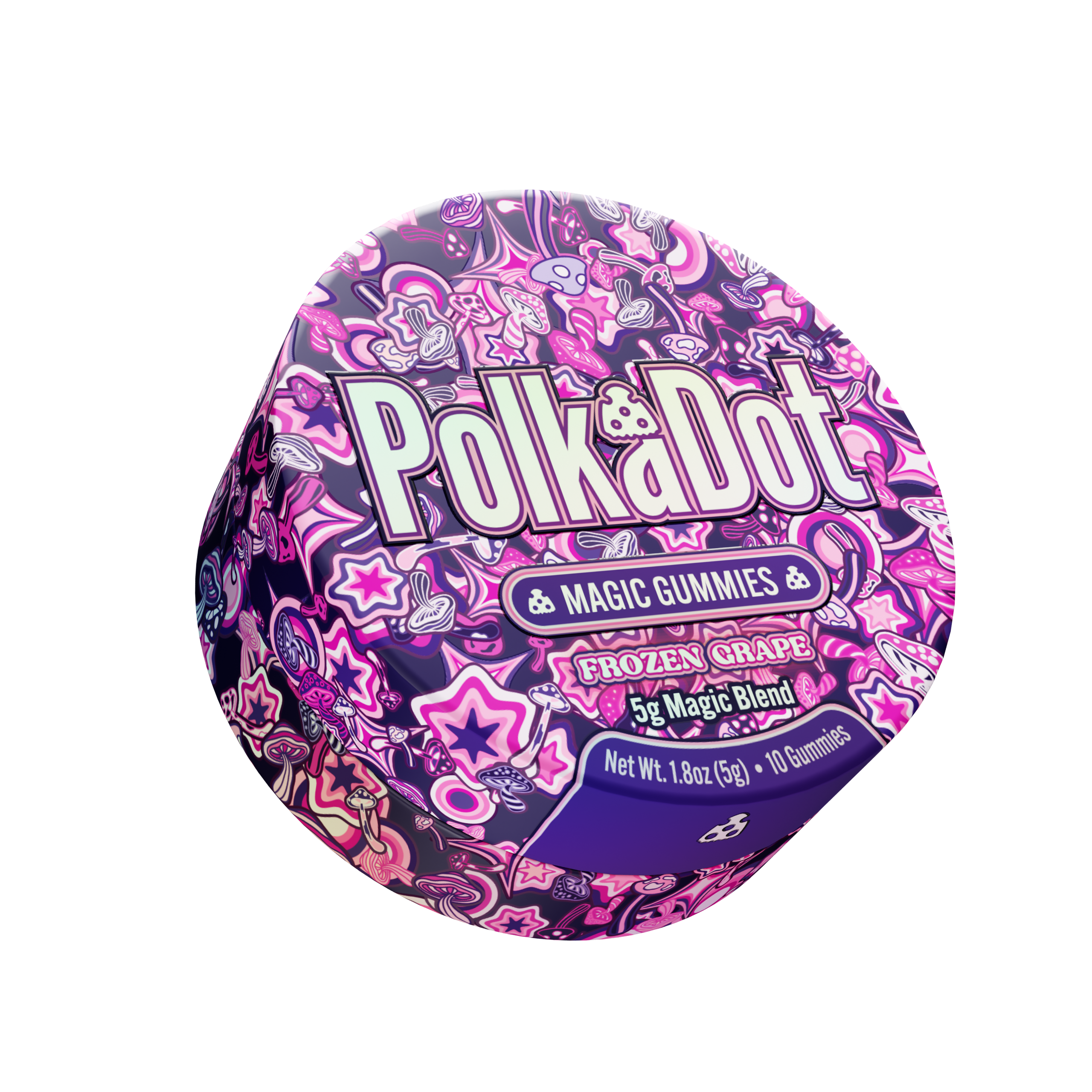 Polka Dot Gummies 10ct 10,000mg