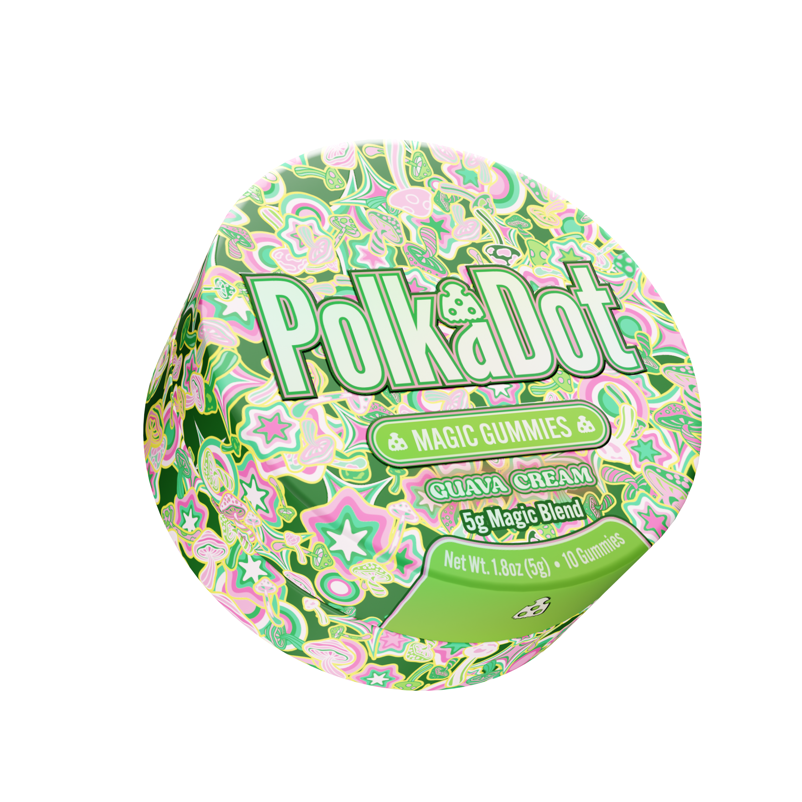 Polka Dot Gummies 10ct 10,000mg