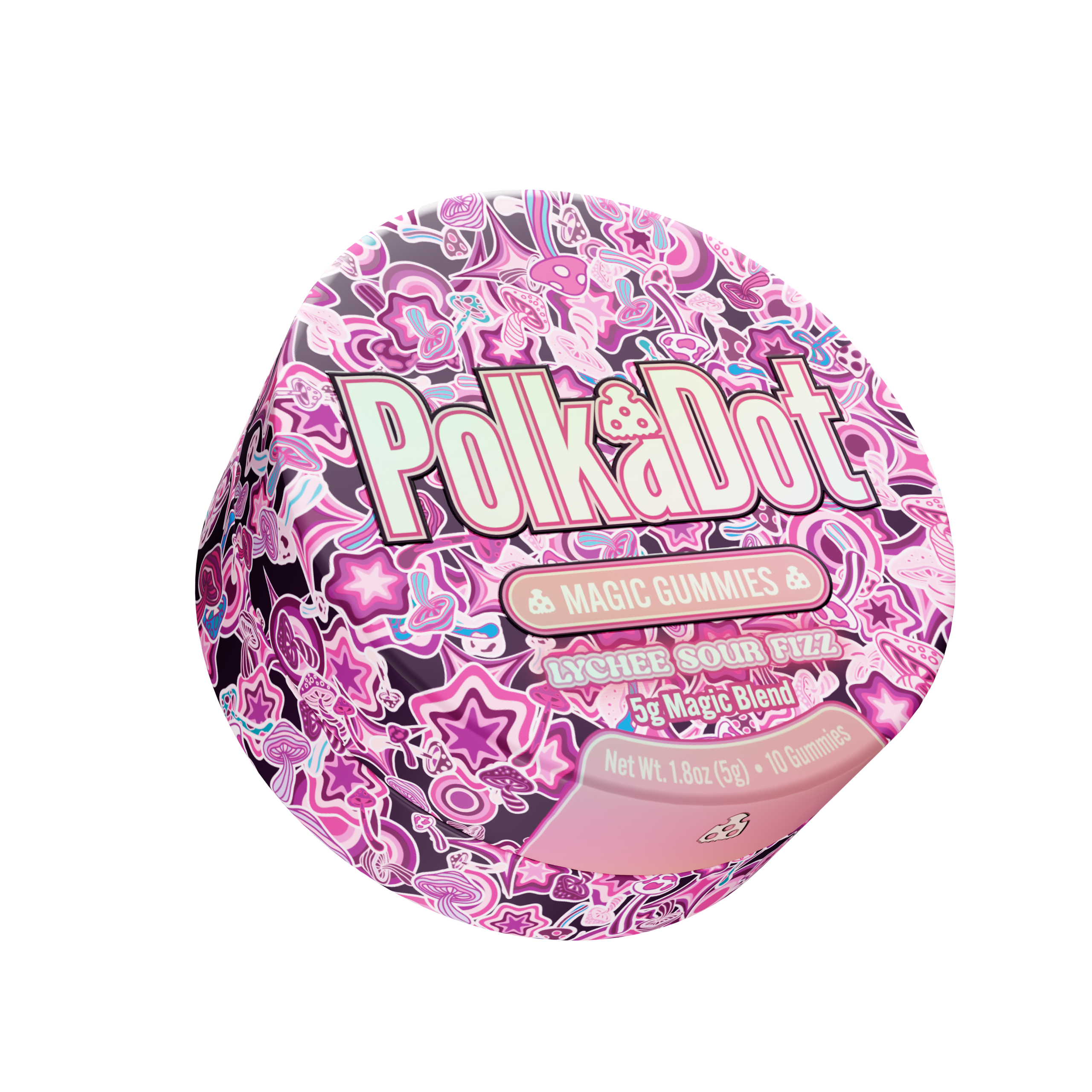 Polka Dot Gummies 10ct 10,000mg