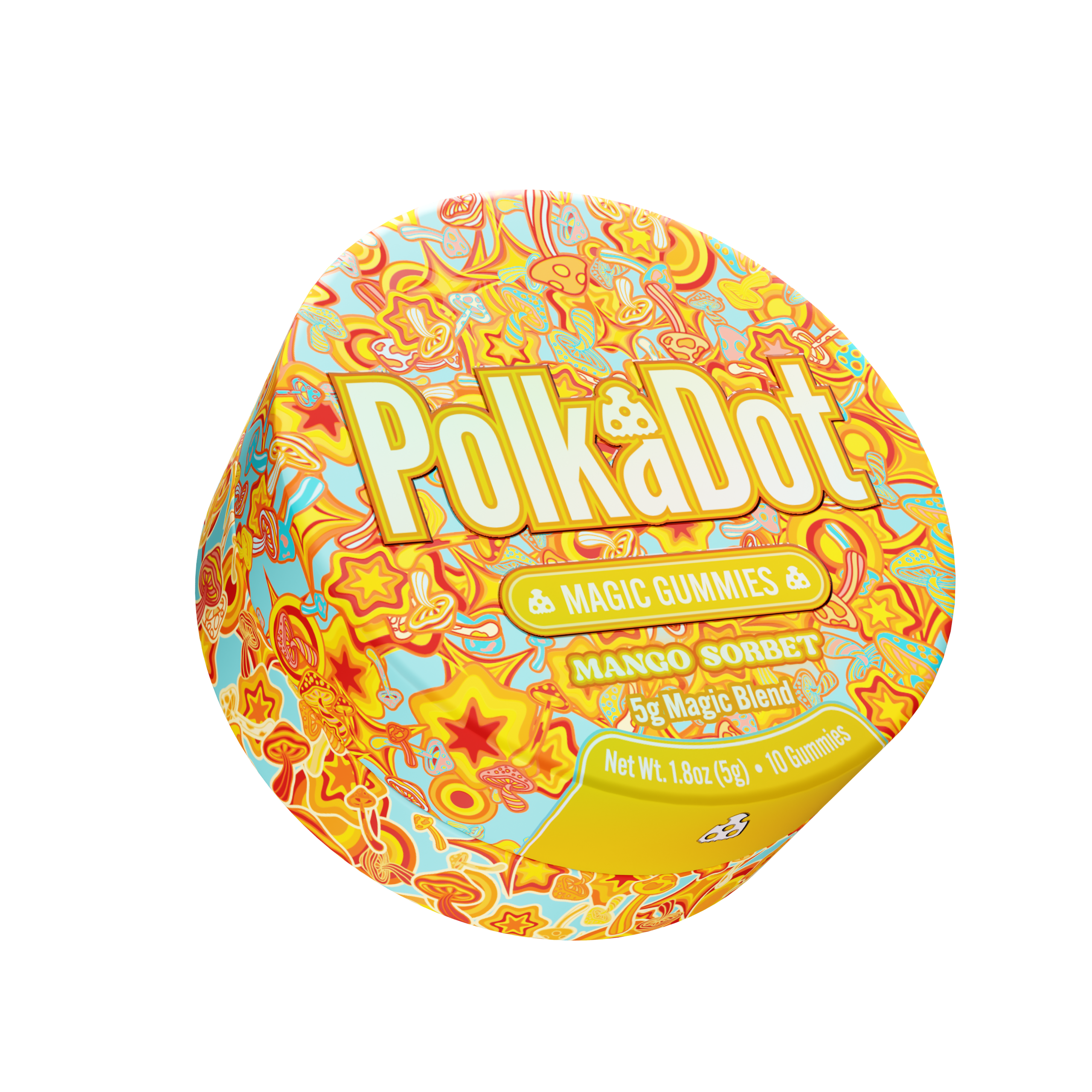 Polka Dot Gummies 10ct 10,000mg
