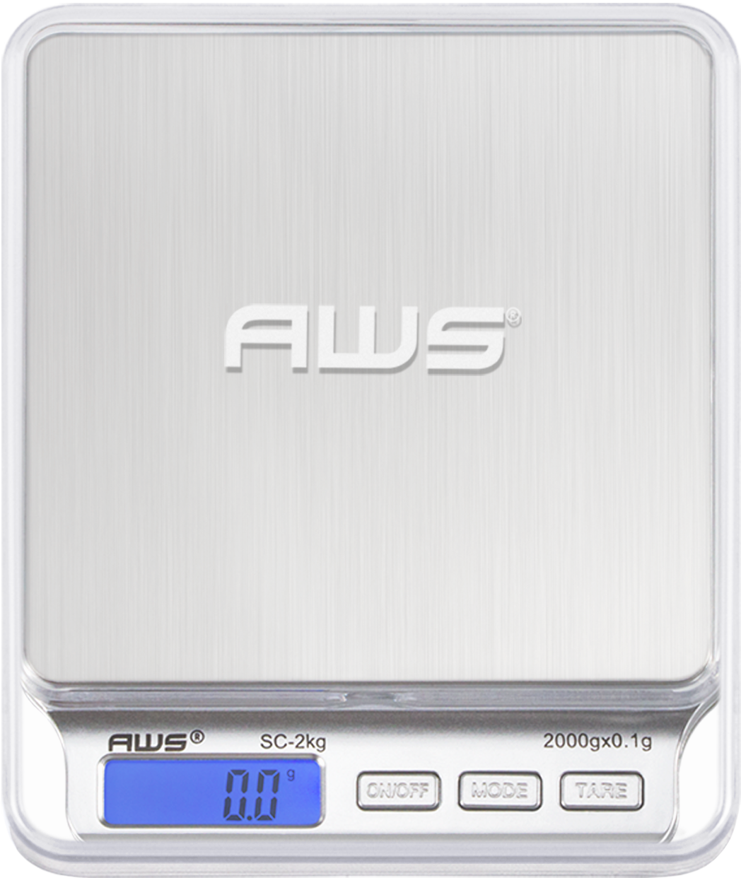 AWS SC-2KG Precision Digital Pocket Scale 2000g x 0.1g