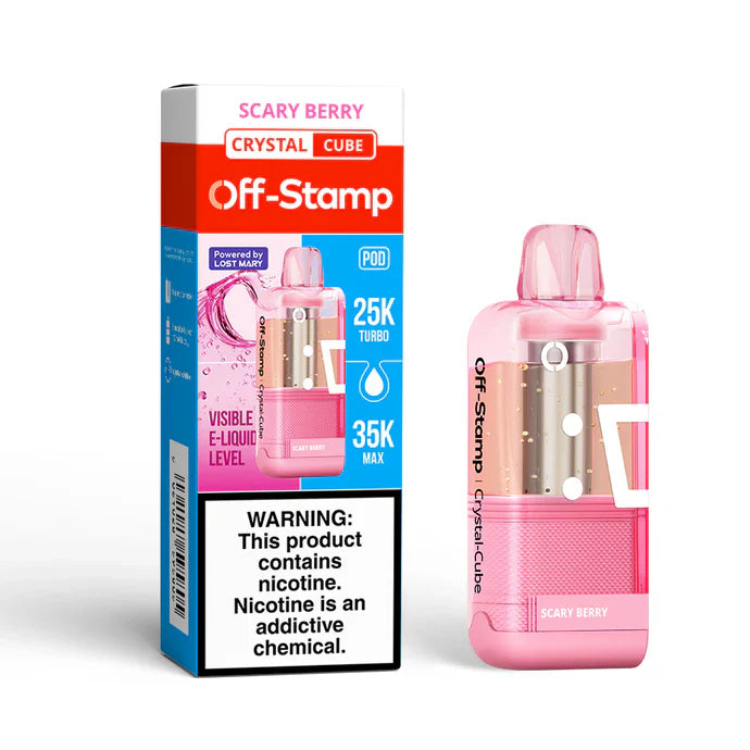 Off-Stamp Crystal X-CUBE 35K Disposable POD