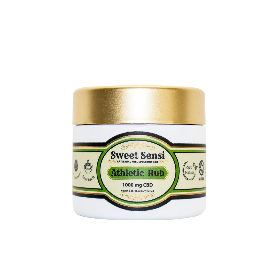 Sweet Sensi Athletic CBD Rub 100mg