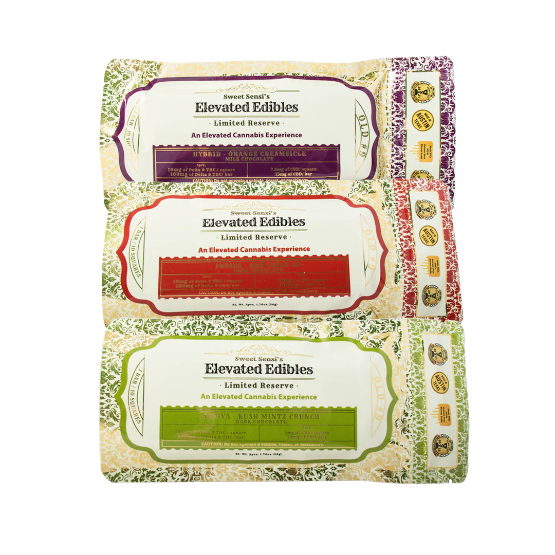 Sweet Sensi Elevated Chocolate Bars 175mg