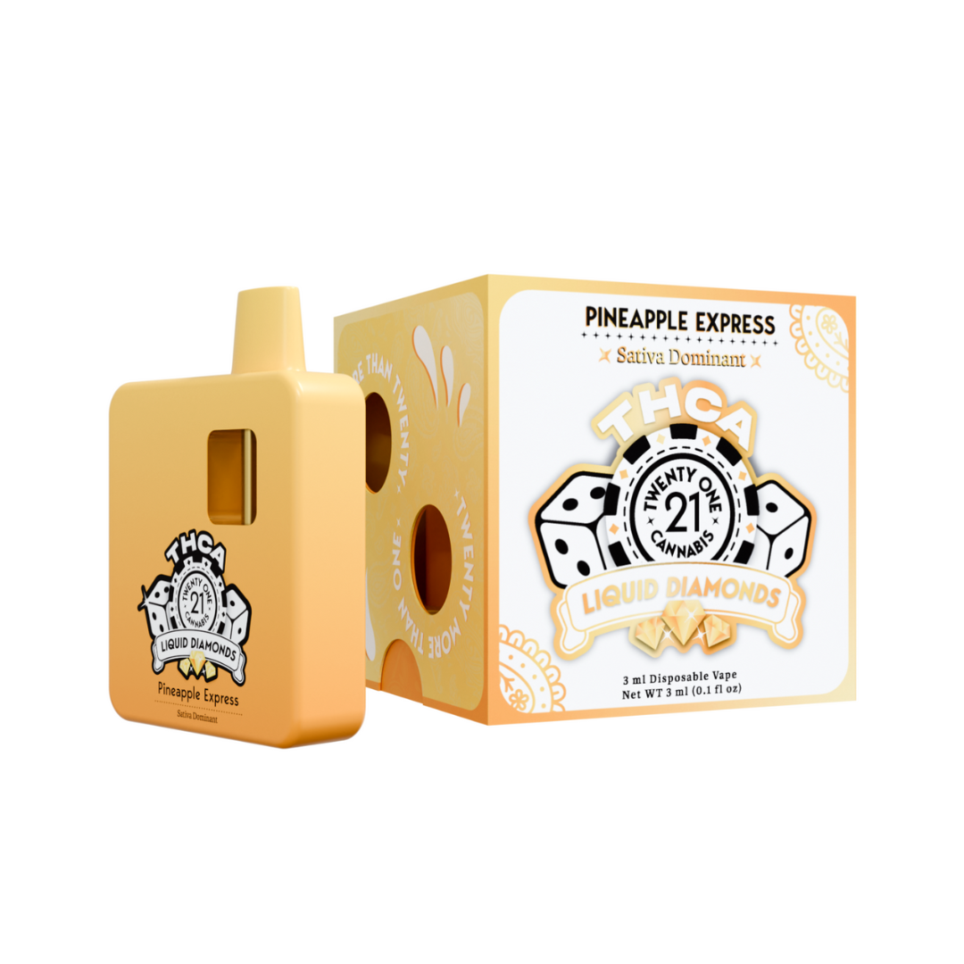 Twenty One 3G THCA Liquid Diamonds Disposable